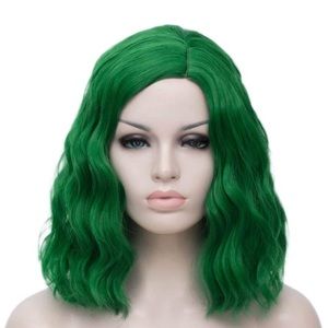 Green wig